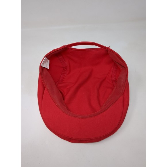 Vintage Florissant United Soccer Club Missouri Golf Hat Flat Cap 1970s Snapback - Picture 7 of 9